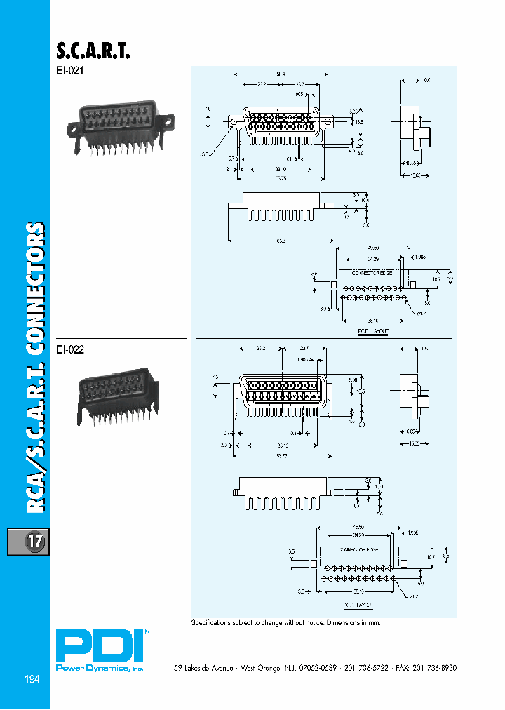 EI-021_7462217.PDF Datasheet