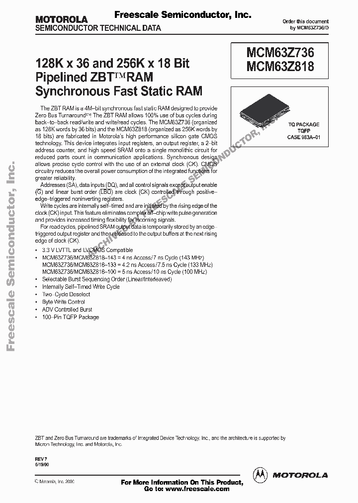 MCM63Z818TQ133R_7471981.PDF Datasheet