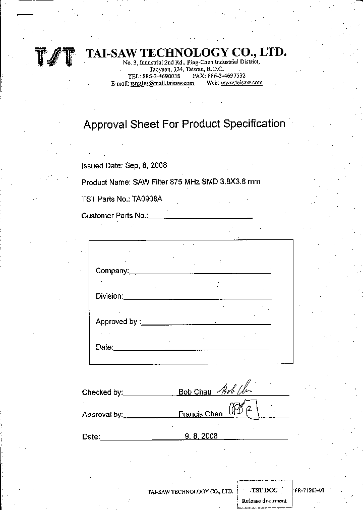 TA0908A_7483290.PDF Datasheet