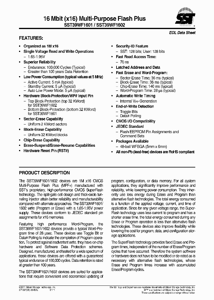 SST39WF160111_7483572.PDF Datasheet