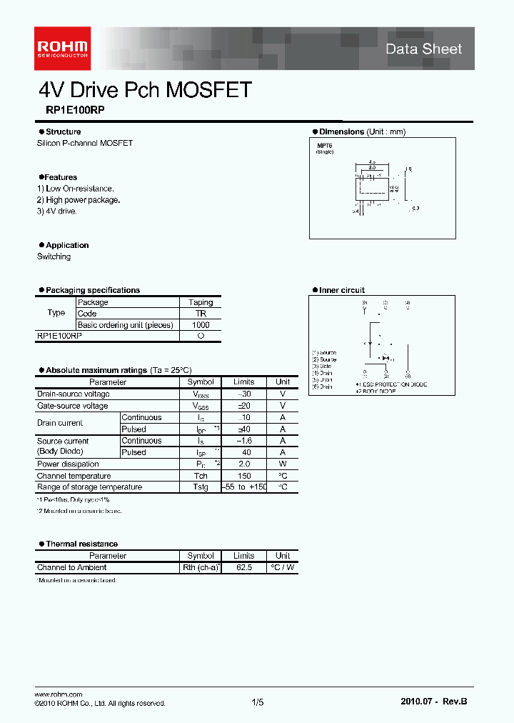 RP1E100RP_7484397.PDF Datasheet