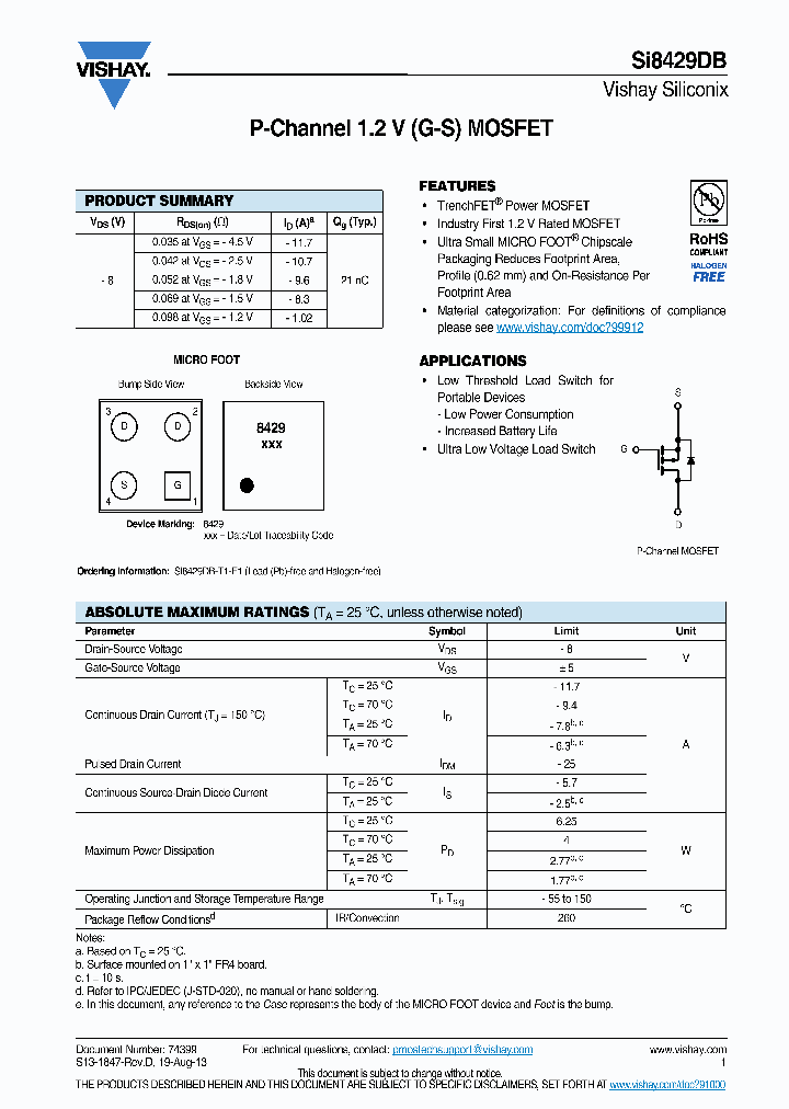 SI8429DB-T1-E1_7492781.PDF Datasheet