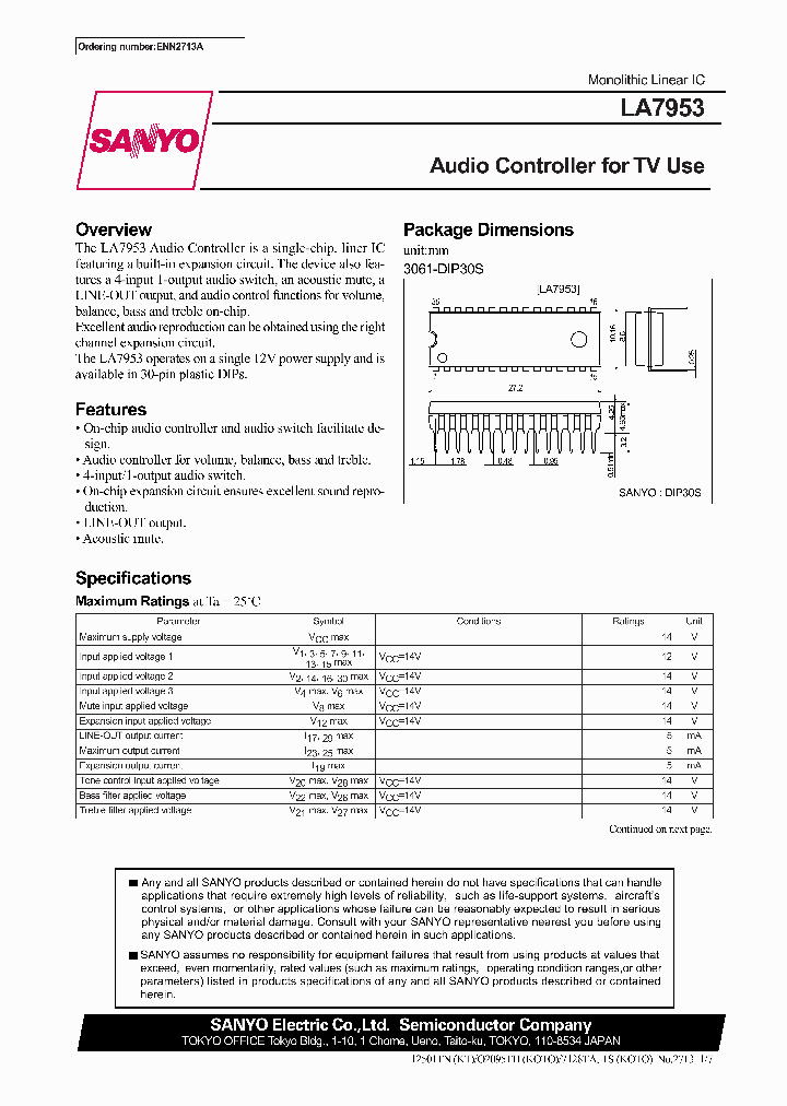 LA7953_7494939.PDF Datasheet