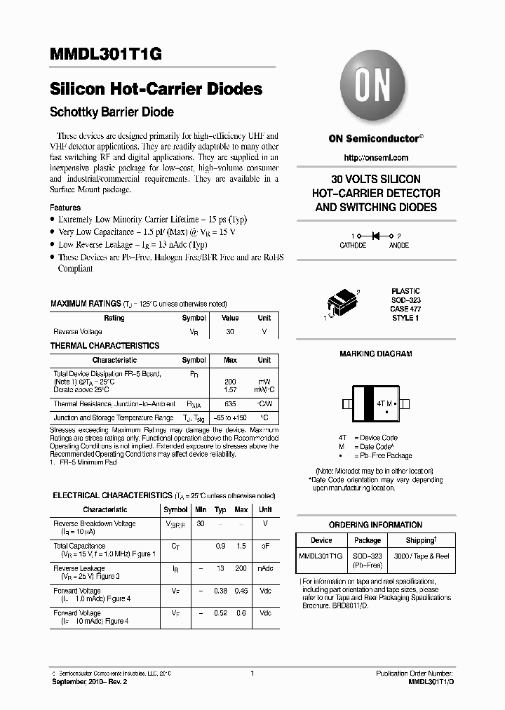 MMDL301T1G_7496988.PDF Datasheet