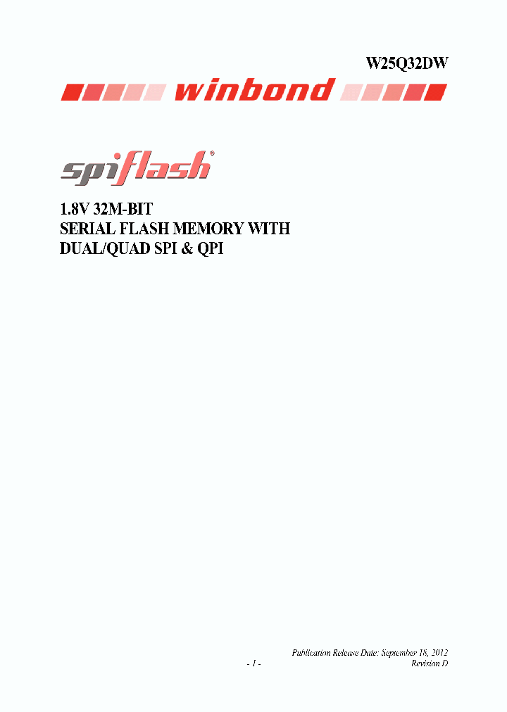 W25Q32DW12_7498844.PDF Datasheet