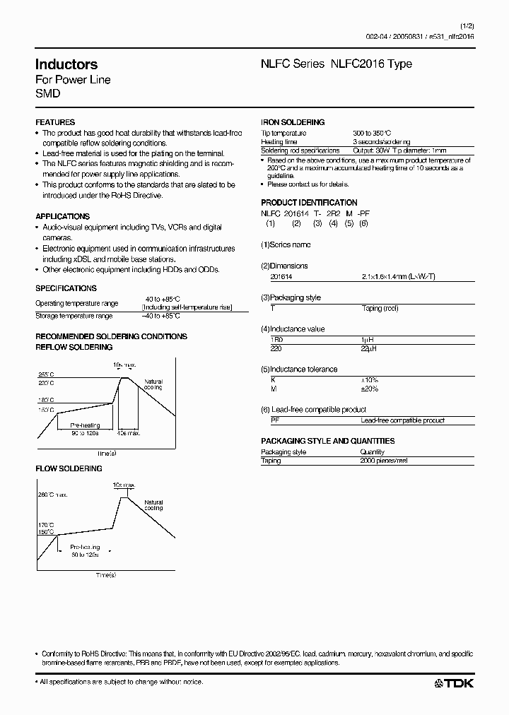 NLFC201614T-100K-PF_7510667.PDF Datasheet