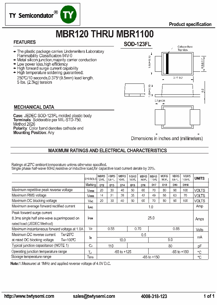 MBRS150-FL_7517793.PDF Datasheet