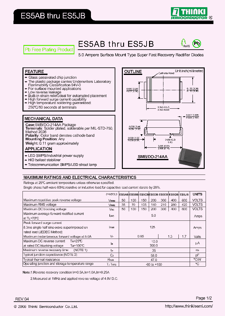 ES5EB_7524477.PDF Datasheet