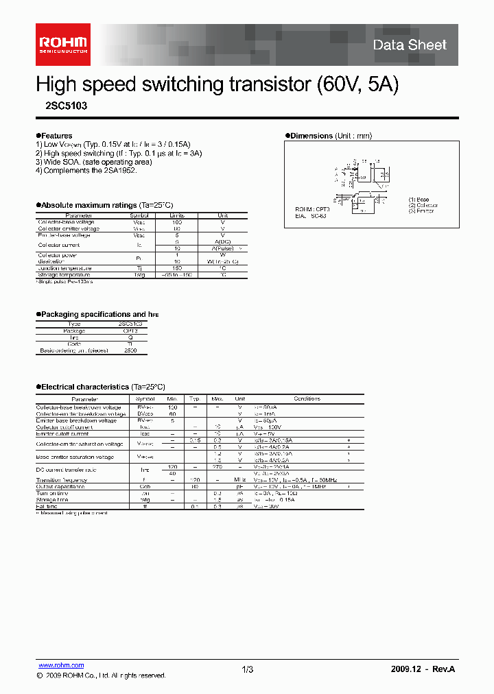 2SC5103TLQ_7527043.PDF Datasheet