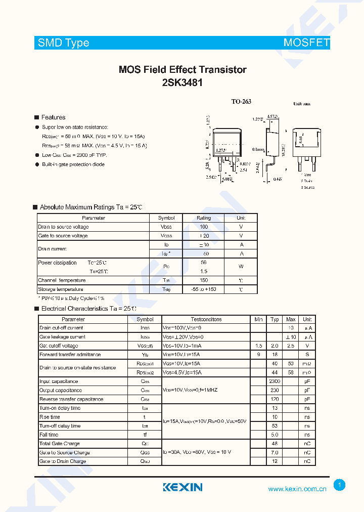 2SK3481_7532645.PDF Datasheet
