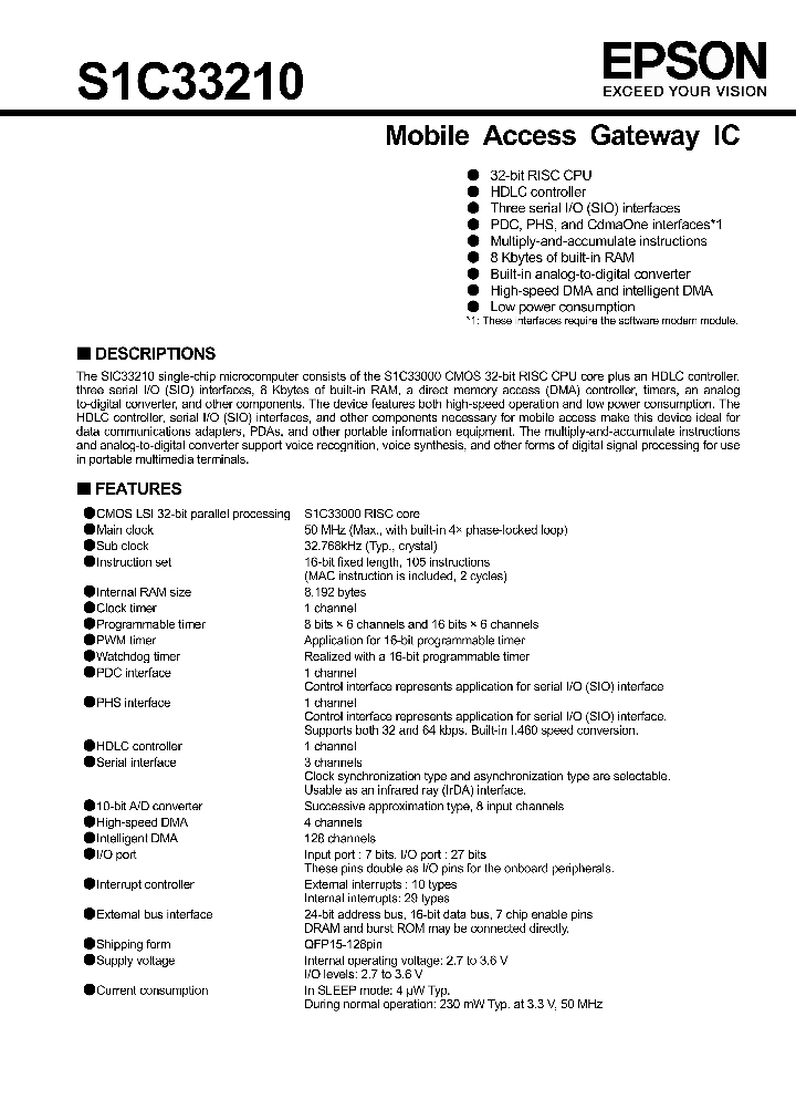 S1C33210_7533038.PDF Datasheet