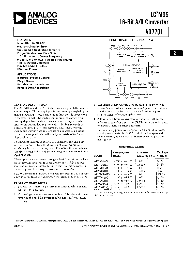 AD7701ARSZ-REEL_7533371.PDF Datasheet