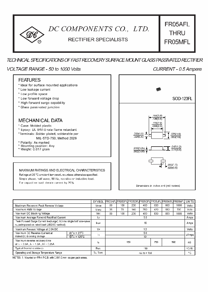 FR05MFL_7533440.PDF Datasheet