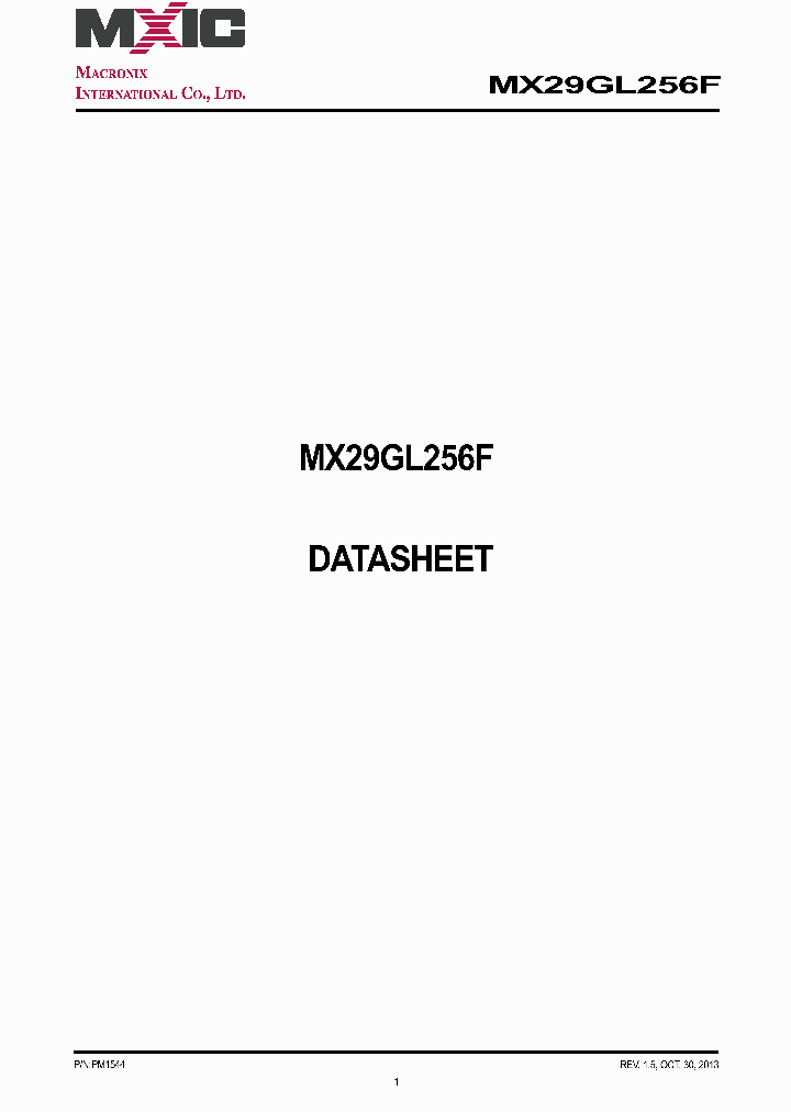 MX29GL256FUT2I11G_7534002.PDF Datasheet