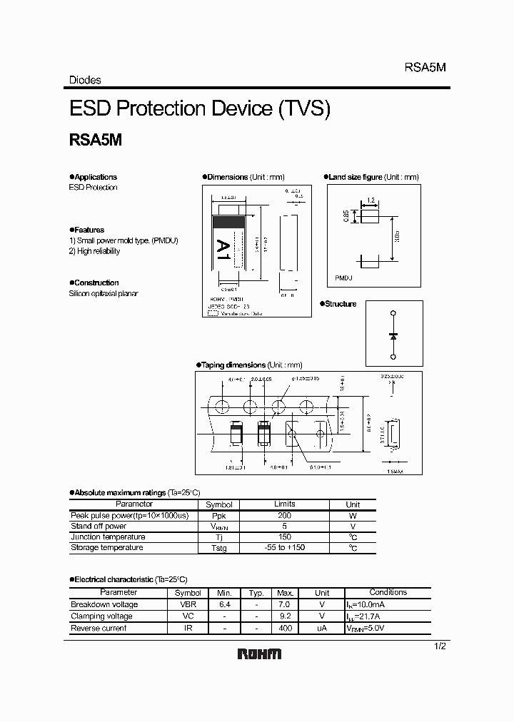 RSA5MGTR_7534307.PDF Datasheet