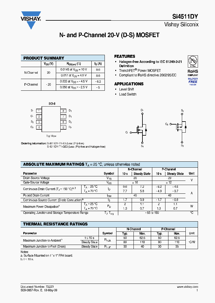 I4511DY_7540279.PDF Datasheet