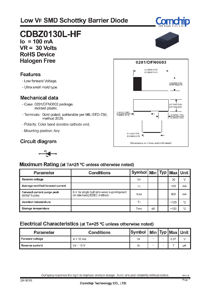 CDBZ0130L-HF_7545462.PDF Datasheet