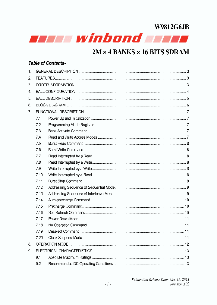 W9812G6JB75I_7546233.PDF Datasheet