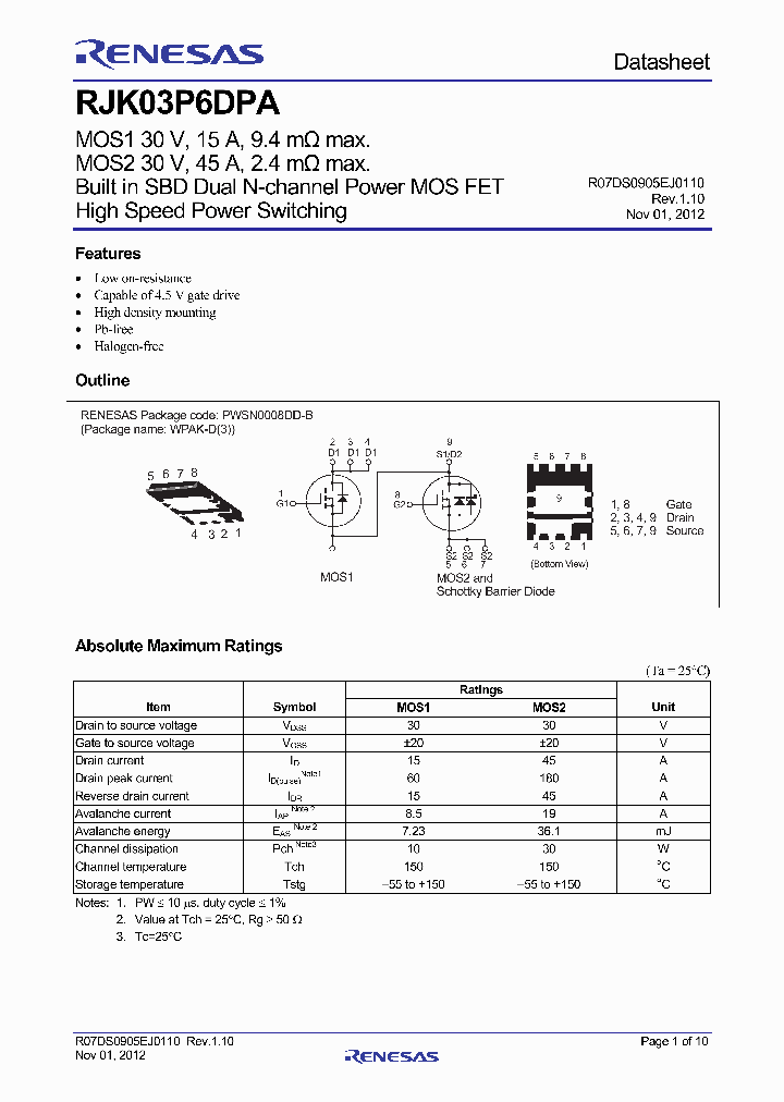 RJK03P6DPA_7546686.PDF Datasheet