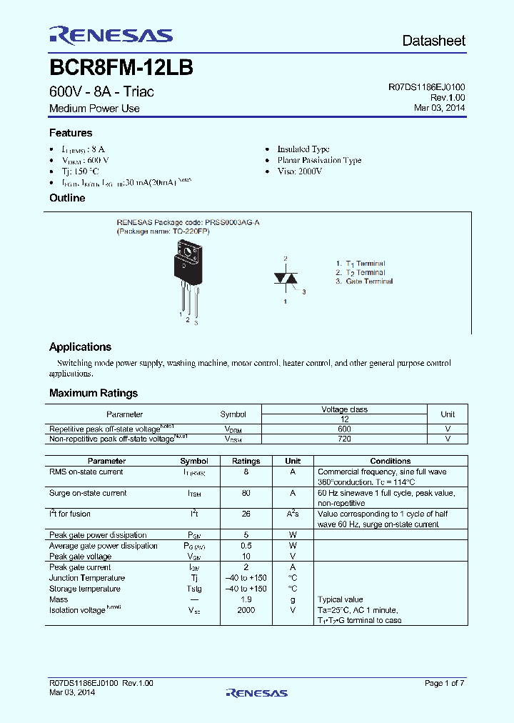 BCR8FM12LB_7547881.PDF Datasheet