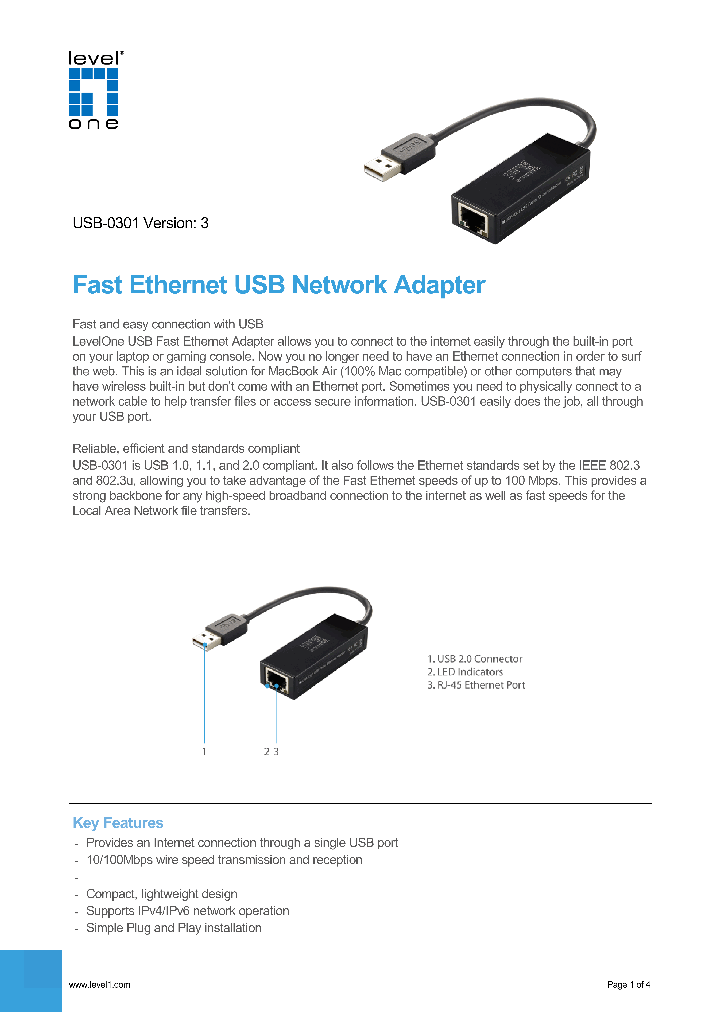 USB-0301_7551997.PDF Datasheet