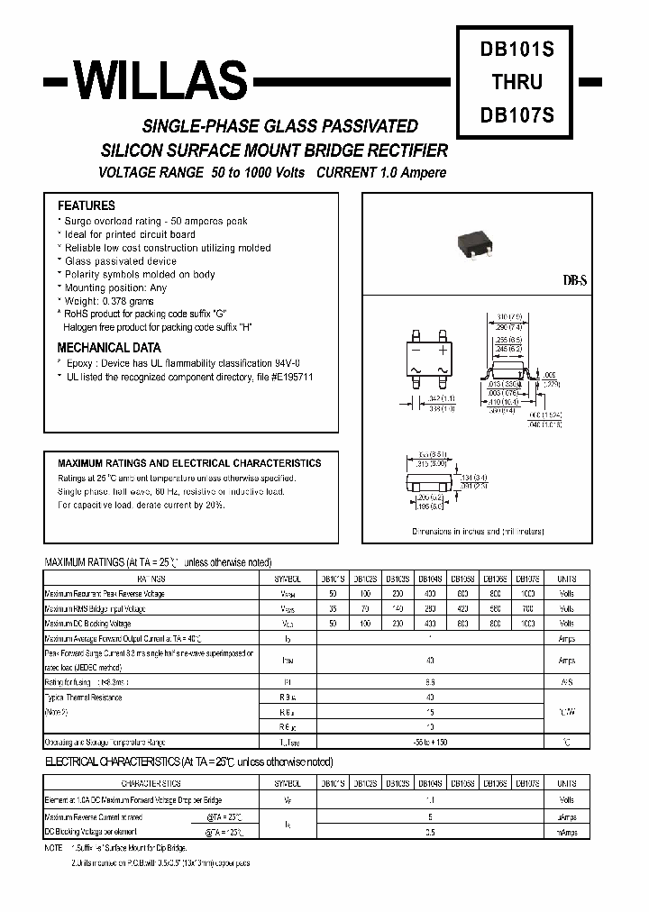 DB105S_7557643.PDF Datasheet