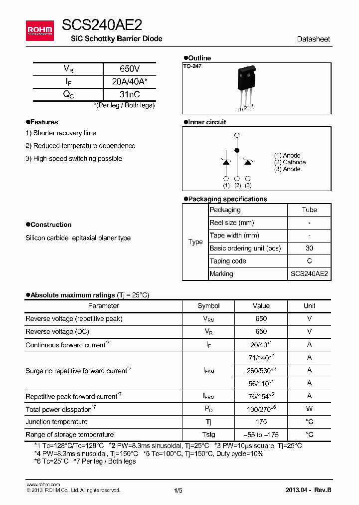 SCS240AE2_7562680.PDF Datasheet