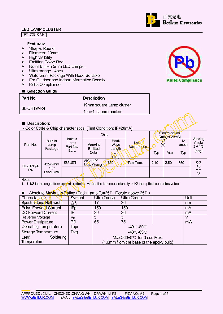 BL-CR19AR4_7564573.PDF Datasheet