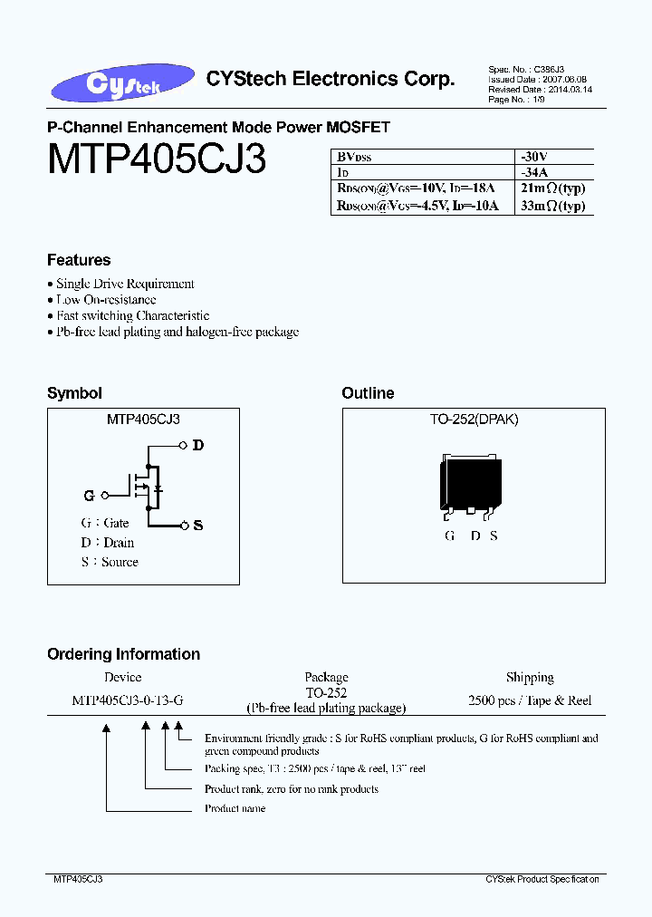 MTP405CJ3_7566100.PDF Datasheet