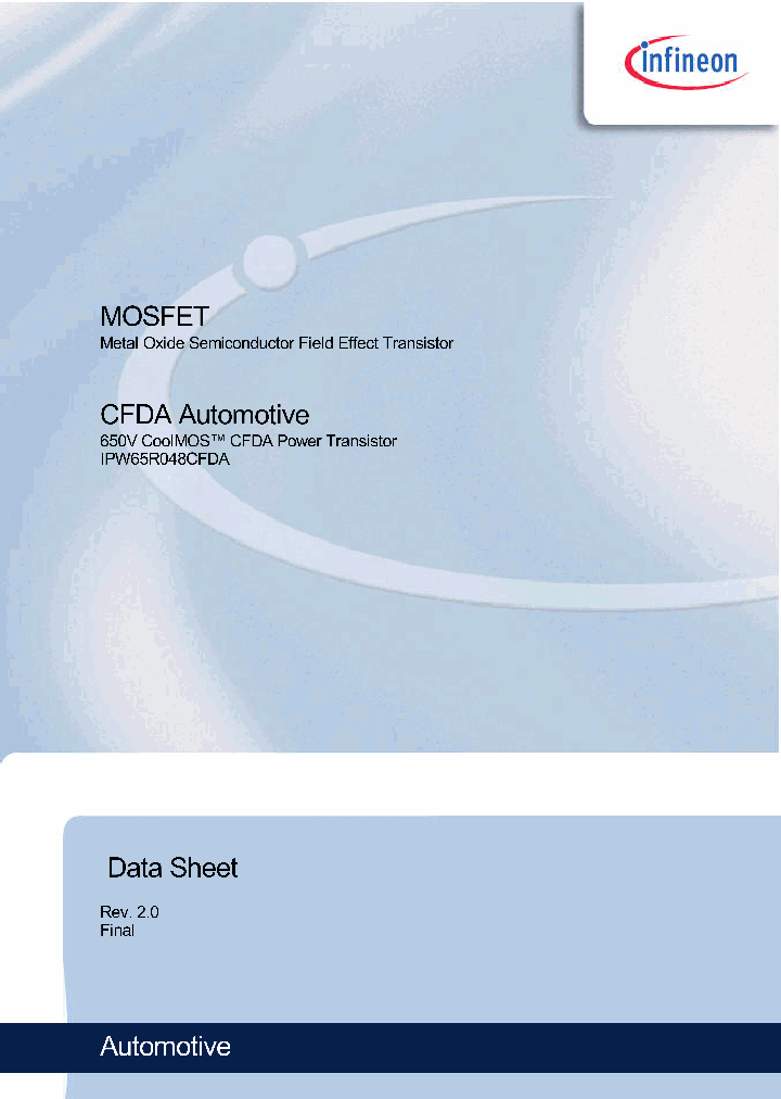 IPW65R048CFDAFKSA1_7570447.PDF Datasheet