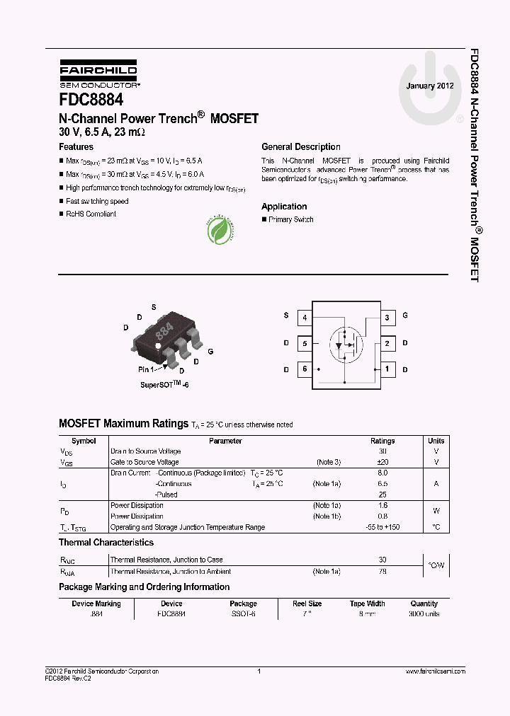 FDC8884_7571150.PDF Datasheet