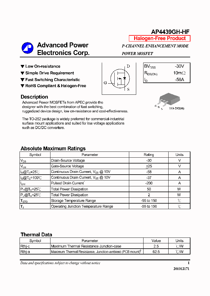 AP4439GH-HF_7576531.PDF Datasheet