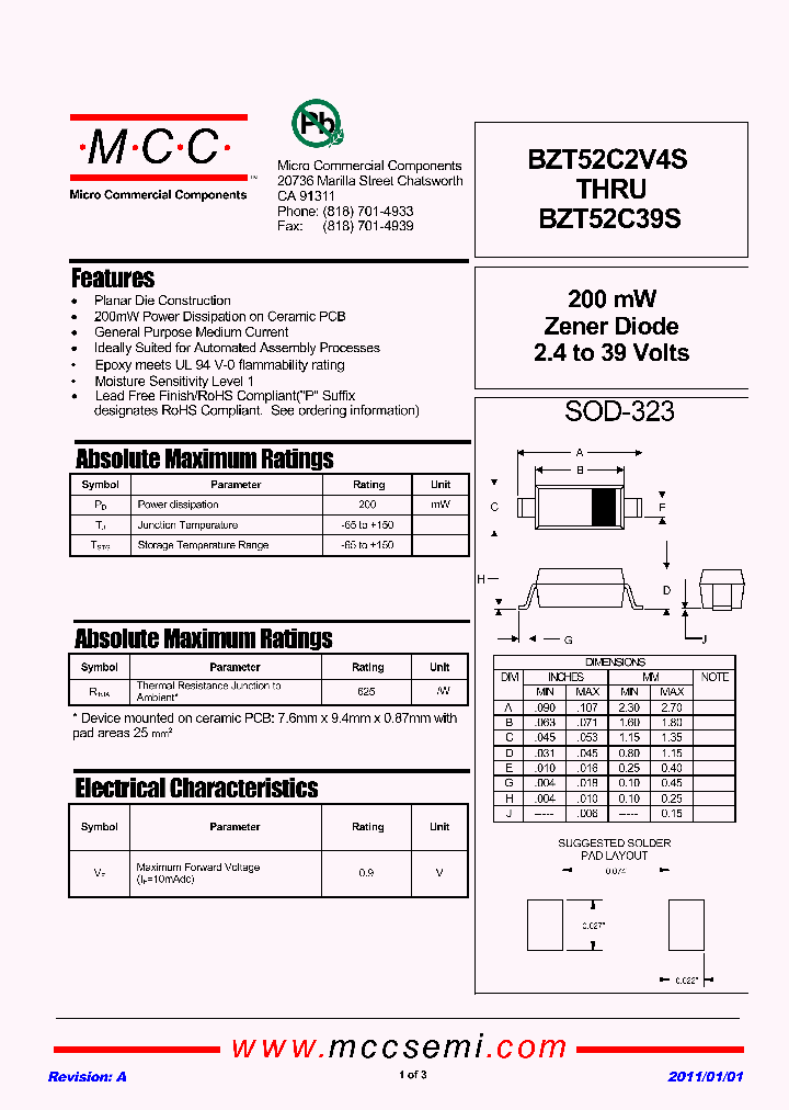 BZT52C6V2S_7579405.PDF Datasheet
