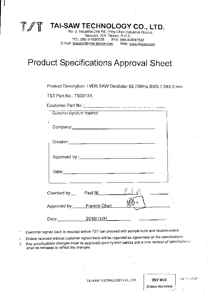 TS0017A_7583710.PDF Datasheet