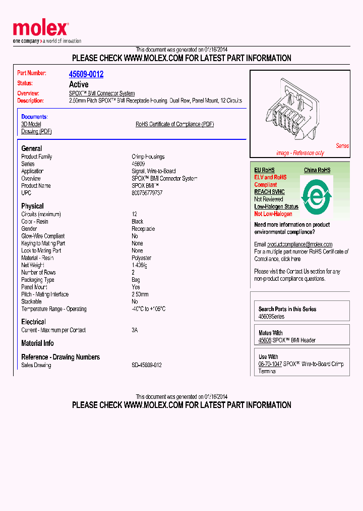 45609-0012_7584114.PDF Datasheet