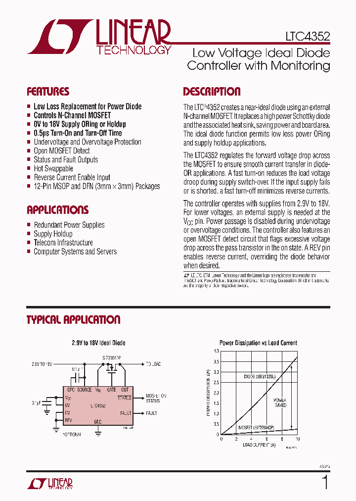 LTC4352CDDPBF_7585730.PDF Datasheet