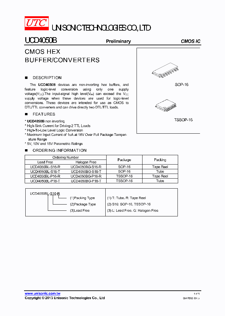 UCD4050BG-P16-T_7594881.PDF Datasheet