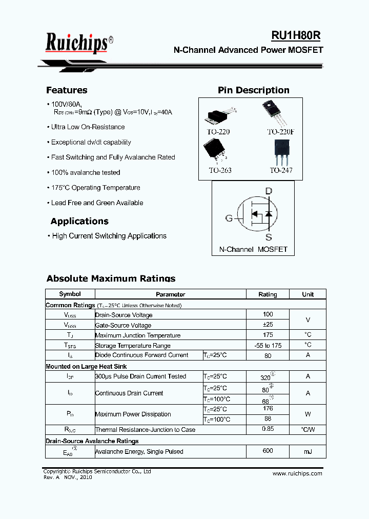 RU1H80P_7603501.PDF Datasheet