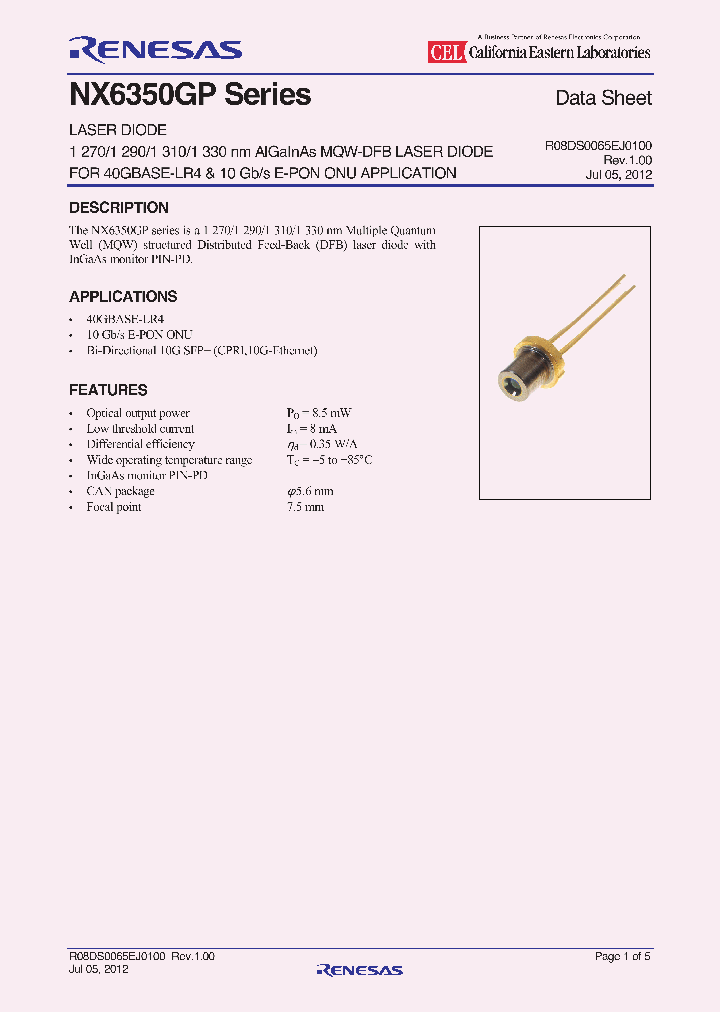 NX6350GP27-AZ_7611407.PDF Datasheet