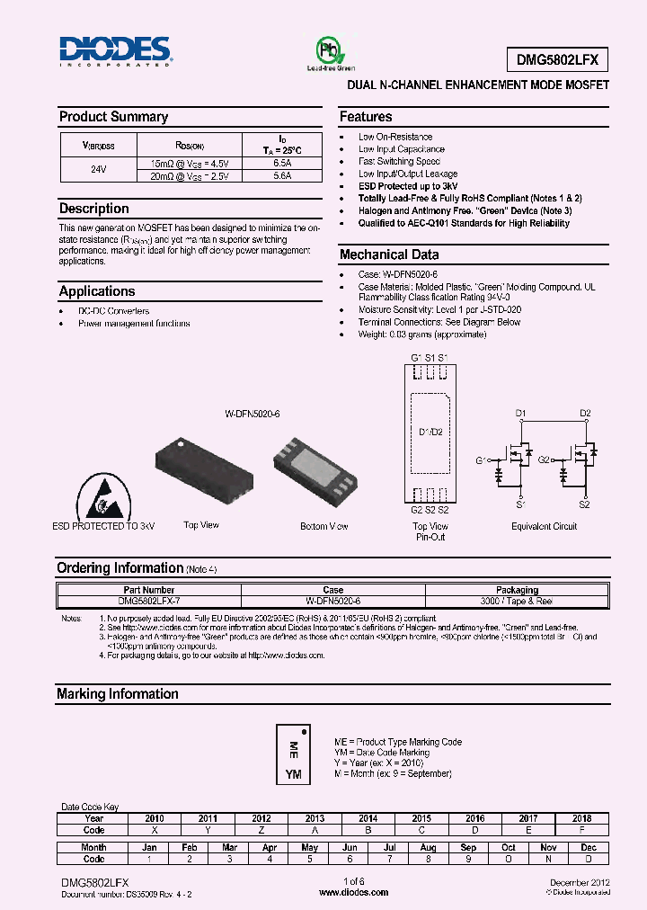 DMG5802LFX_7615503.PDF Datasheet