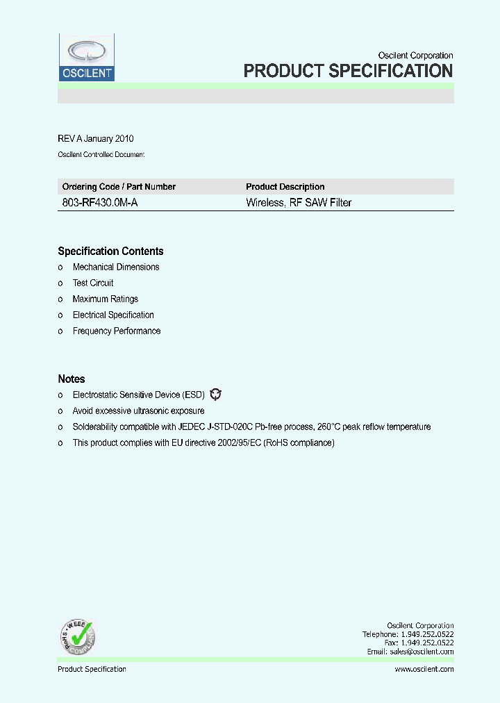 803-RF4300M-A14_7622440.PDF Datasheet