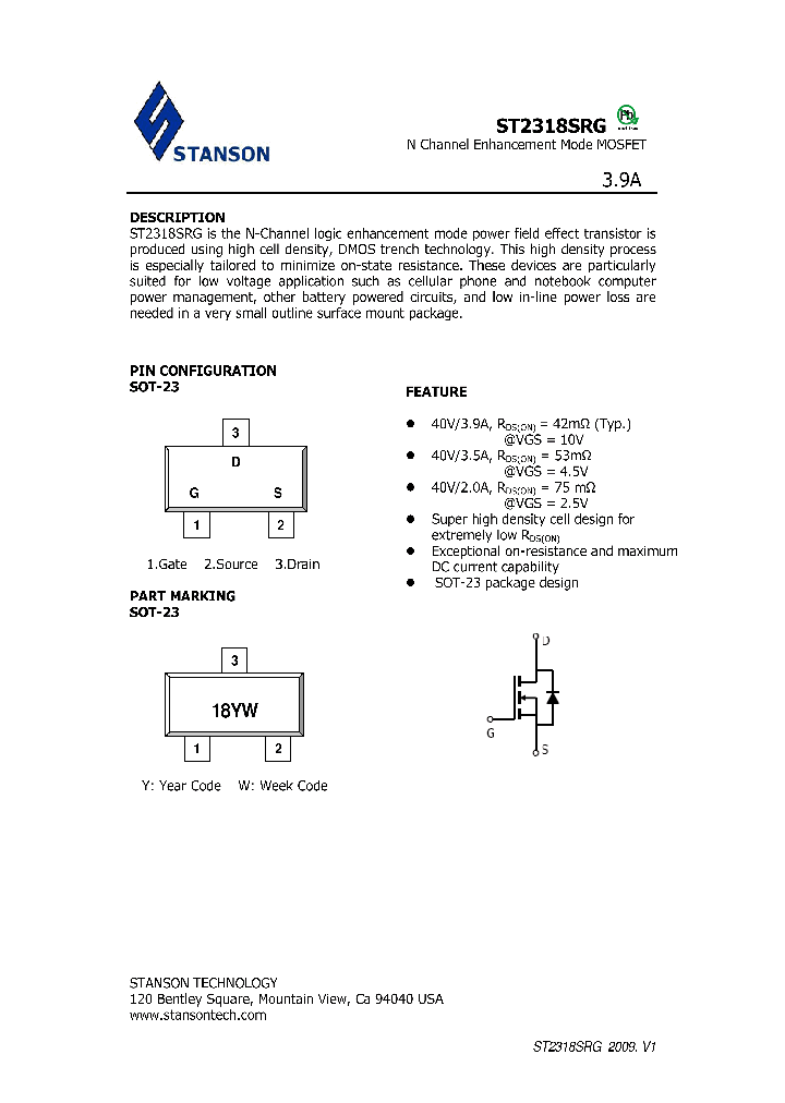 ST2318SRG_7629312.PDF Datasheet