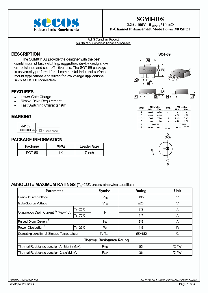 SGM0410S_7629753.PDF Datasheet