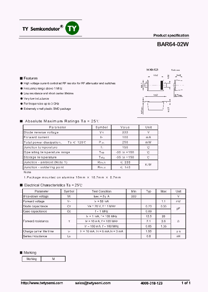 BAR64-02W_7635182.PDF Datasheet