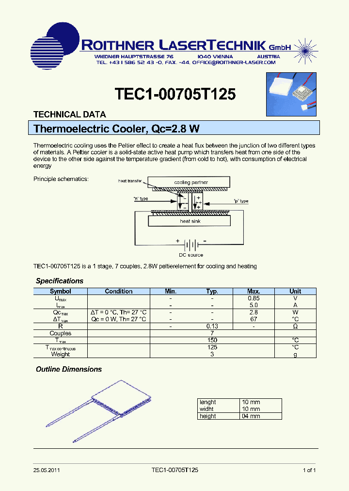 TEC1-00705T125_7646128.PDF Datasheet