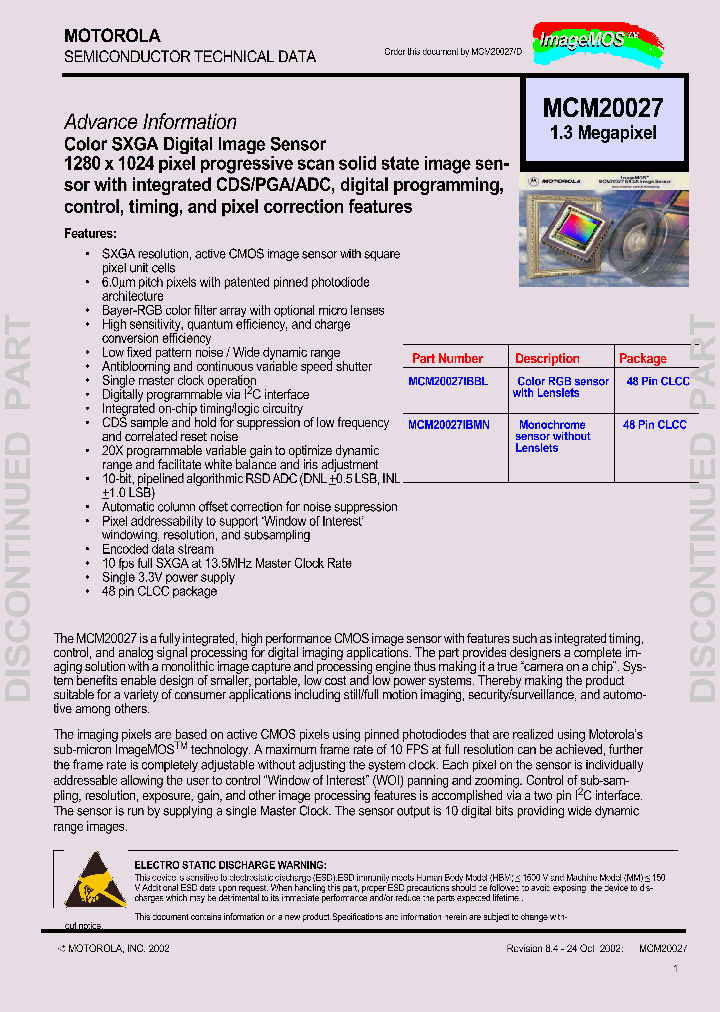 MCM20027IBMN_7646225.PDF Datasheet