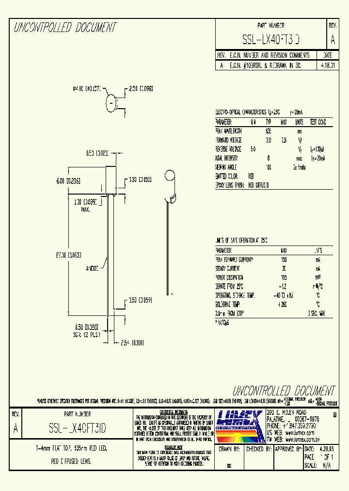 SSL-LX40FT3ID_7647892.PDF Datasheet