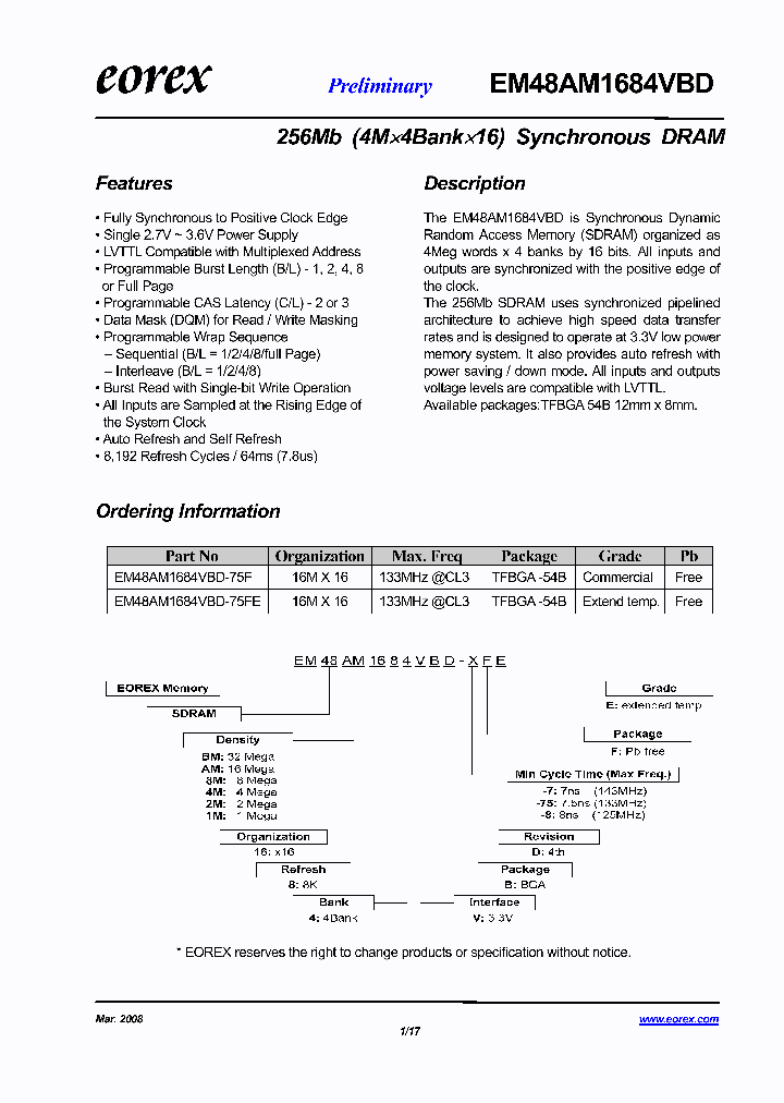 EM48AM1684VBD_7647722.PDF Datasheet