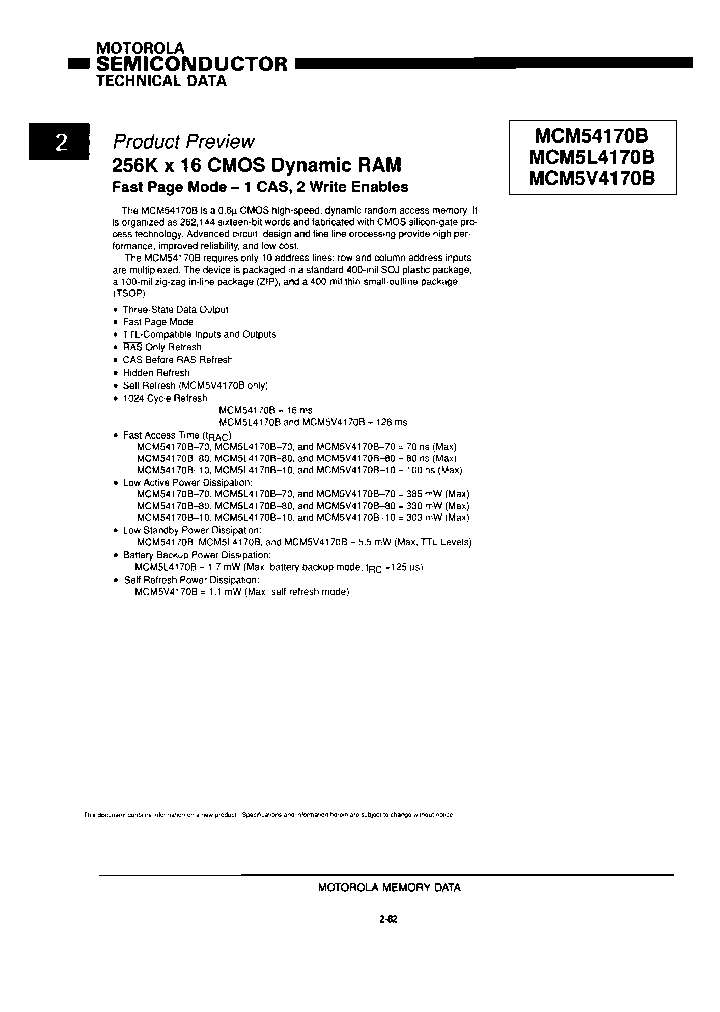 MCM54170BZ70_7679012.PDF Datasheet