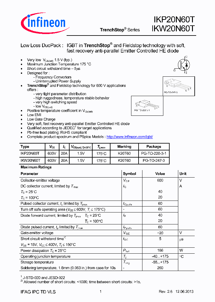 IKP20N60T_7684503.PDF Datasheet
